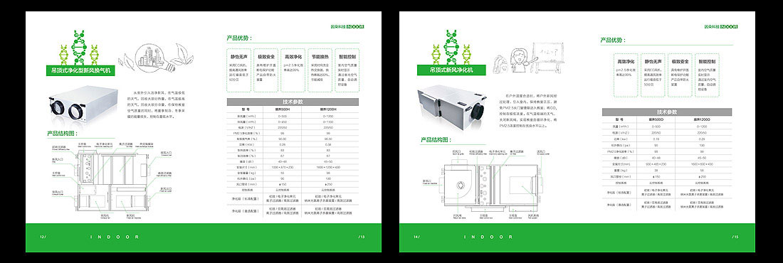 空氣凈化器產品畫冊設計-6