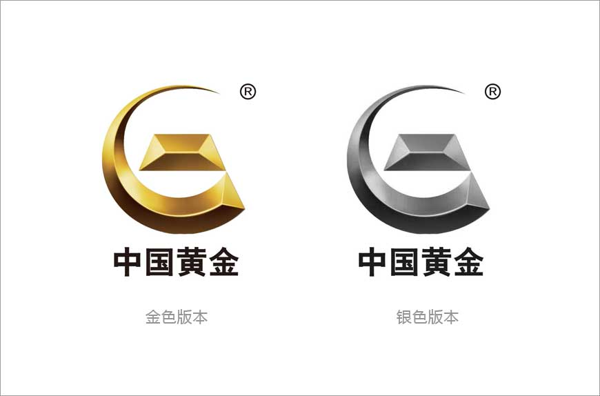 中國(guó)黃金LOGO的設(shè)計(jì)濃縮大智慧-1