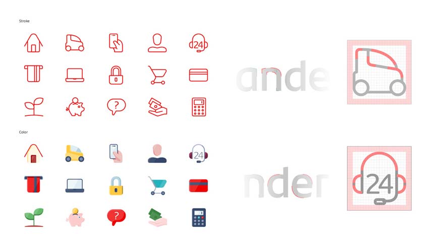 西班牙Santander銀行LOGO設(shè)計(jì)，改善用戶體驗(yàn)是王道-3